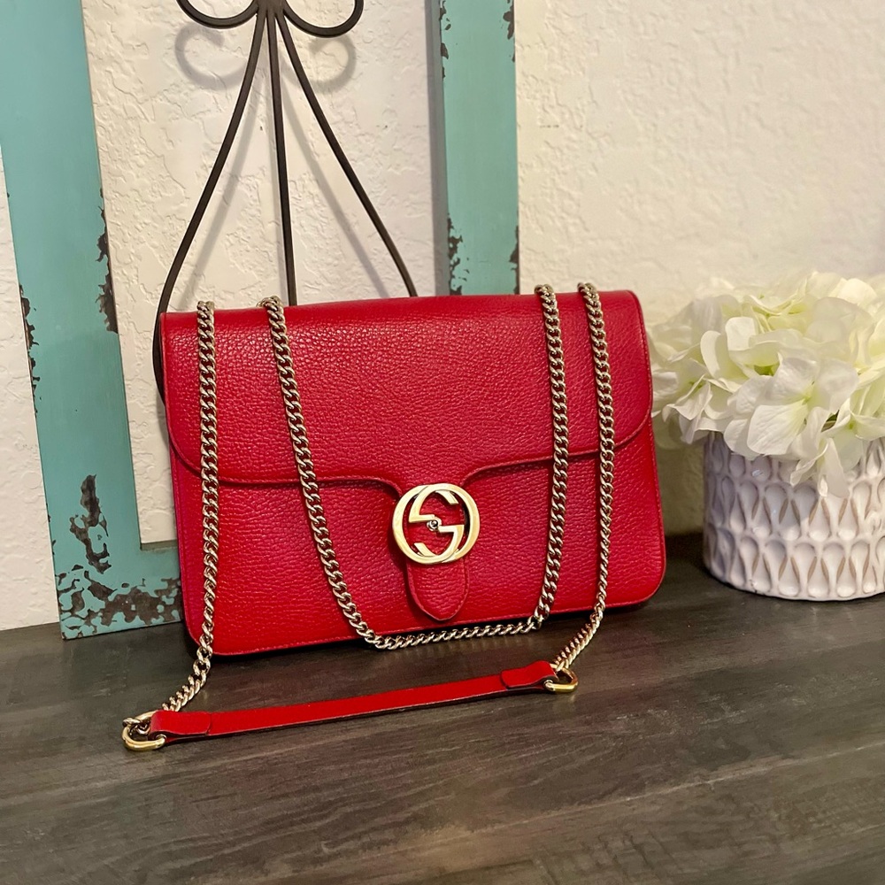 Gucci Red Crossbody - Medium